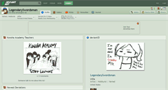 Desktop Screenshot of legendaryswordsman.deviantart.com