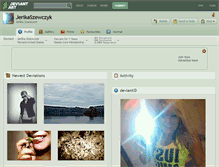 Tablet Screenshot of jerikaszewczyk.deviantart.com
