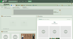 Desktop Screenshot of dlsauron.deviantart.com
