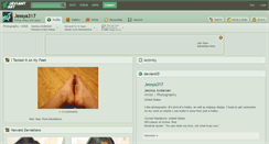 Desktop Screenshot of jessya317.deviantart.com