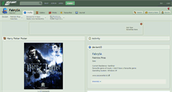 Desktop Screenshot of fabrysa.deviantart.com