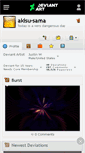 Mobile Screenshot of akisu-sama.deviantart.com
