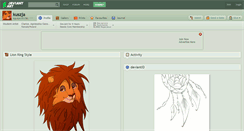 Desktop Screenshot of kuszja.deviantart.com