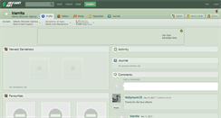 Desktop Screenshot of kiamita.deviantart.com