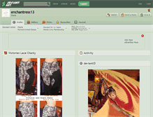 Tablet Screenshot of enchantress13.deviantart.com