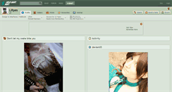 Desktop Screenshot of liliyes.deviantart.com