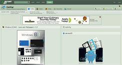 Desktop Screenshot of d4rklar.deviantart.com