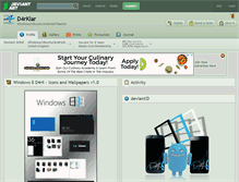 Tablet Screenshot of d4rklar.deviantart.com