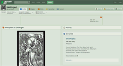 Desktop Screenshot of iiaaproject.deviantart.com