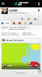Mobile Screenshot of lolrain.deviantart.com