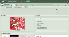 Desktop Screenshot of pipimomo.deviantart.com