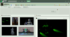 Desktop Screenshot of castanova.deviantart.com