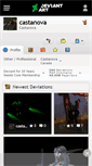 Mobile Screenshot of castanova.deviantart.com