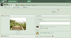 Desktop Screenshot of darksilk.deviantart.com