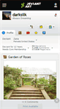 Mobile Screenshot of darksilk.deviantart.com