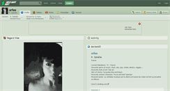 Desktop Screenshot of orfee.deviantart.com