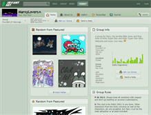 Tablet Screenshot of marxylovers.deviantart.com