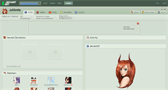Desktop Screenshot of julismile.deviantart.com