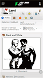 Mobile Screenshot of laevi.deviantart.com
