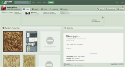 Desktop Screenshot of musicahiro.deviantart.com