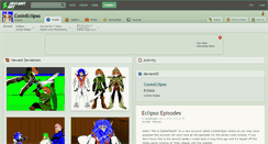 Desktop Screenshot of cooloeclipso.deviantart.com