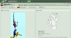 Desktop Screenshot of digistardbz.deviantart.com