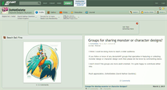 Desktop Screenshot of donotdelete.deviantart.com