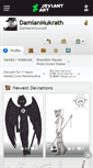 Mobile Screenshot of damianmukrath.deviantart.com