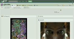 Desktop Screenshot of just-a-fake.deviantart.com