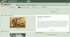 Desktop Screenshot of jungle-fire.deviantart.com