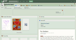 Desktop Screenshot of danna-no-sasori.deviantart.com