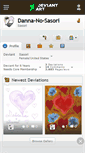 Mobile Screenshot of danna-no-sasori.deviantart.com