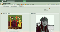 Desktop Screenshot of girl-with-a-pencil.deviantart.com