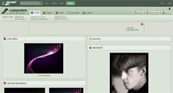 Desktop Screenshot of codependent.deviantart.com