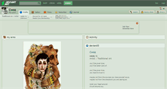 Desktop Screenshot of cwoz.deviantart.com