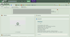 Desktop Screenshot of mindflesh.deviantart.com