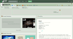 Desktop Screenshot of amaya-cho.deviantart.com
