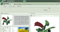 Desktop Screenshot of hollow-shell.deviantart.com