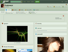 Tablet Screenshot of illusionaryz.deviantart.com
