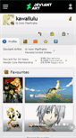 Mobile Screenshot of kawailulu.deviantart.com