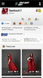 Mobile Screenshot of faestock.deviantart.com