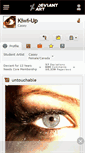 Mobile Screenshot of kiwi-up.deviantart.com