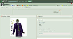 Desktop Screenshot of nemesis33.deviantart.com