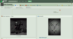 Desktop Screenshot of dark-pomeranc.deviantart.com