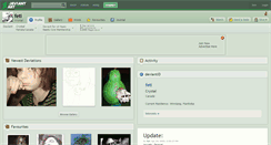 Desktop Screenshot of feti.deviantart.com