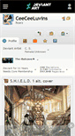 Mobile Screenshot of ceeceeluvins.deviantart.com