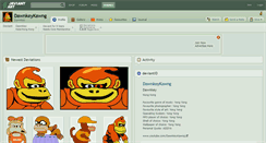 Desktop Screenshot of dawnkeykawng.deviantart.com