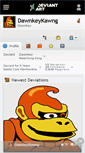Mobile Screenshot of dawnkeykawng.deviantart.com