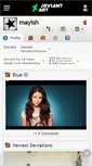Mobile Screenshot of mayish.deviantart.com