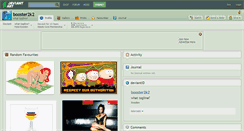 Desktop Screenshot of booster2k2.deviantart.com